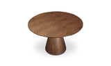 Otago 47In Round Dining Table Walnut