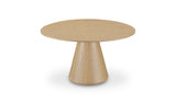 Otago Round Dining Table Natural Oak