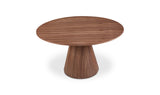 Otago Round 54In Dining Table Walnut Brown