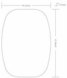 Kopparberg Black Gold Frame Round Mirror