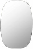 Kopparberg Metallic Silver Gold Frame Round Mirror