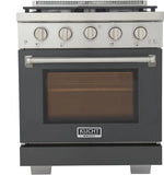 Kucht 30" Freestanding Professional Gas Range KFX3000X-GY
