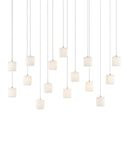 Dove 15-Light Linear Multi-Drop Pendant