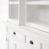 Halifax Hutch Cabinet with 5 Doors 3 Drawers