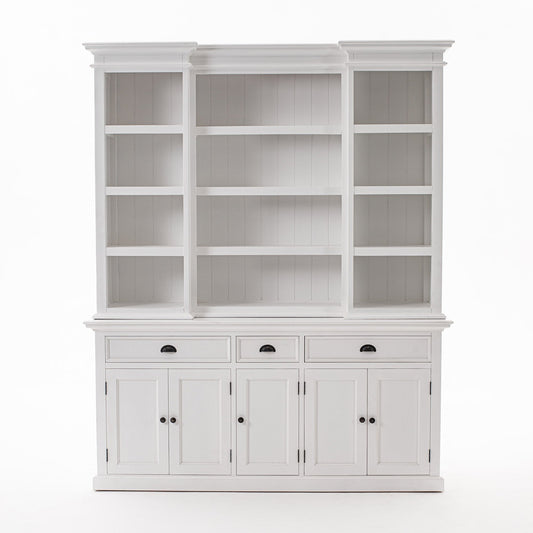 Halifax Hutch Cabinet with 5 Doors 3 Drawers