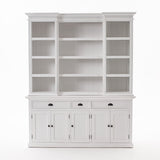 Halifax Hutch Cabinet with 5 Doors 3 Drawers