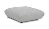 Zeppelin Ottoman Salt Stone White