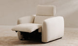 Eli Power Recliner Chair Warm White
