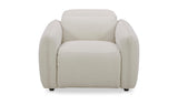 Eli Power Recliner Chair Warm White