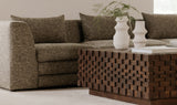Lowtide Corner Chair Stone Tweed
