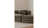 Lowtide Slipper Chair Stone Tweed
