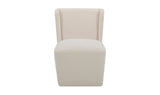 Cormac Rolling Dining Chair Cream