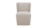 Cormac Rolling Dining Chair Warm Sand