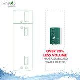 ENVO Arima High-Capacity Tankless Electric Water Heater (11 kW / 14.6 kW), Endless Hot Water, Advanced Safety Features, Space & Energy Saving