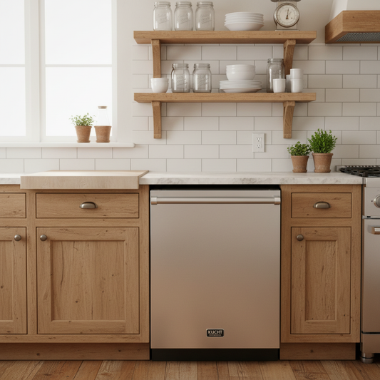 Kucht 24″ Dishwasher in Stainless Steel, Stainless Steel Tub, K6502D