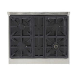 Kucht 30" 4 Burners Stainless Propane Cooktop, KFX309T/LP-S