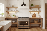 Kucht 36" Gas Range, Stainless Steel with Silver Oven Door, KNG361-S