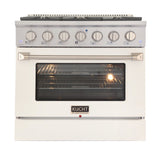 Kucht 36” Pro-Style Kitchen Dual Fuel Range - KDF362