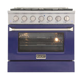 Kucht 36” Pro-Style Kitchen Dual Fuel Range - KDF362