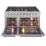Kucht 48” Pro-Style Kitchen Dual Fuel Range - KDF482/LP-S