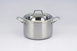 Kucht Culinary Professional 3-Ply Stainless 10 Piece Cookware Set, K16020