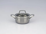 Kucht Culinary Professional 3-Ply Stainless 10 Piece Cookware Set, K16020