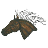 Large Horse Head Forged Metal Wall Hanging, 4 MOQ