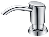 Florence 12 oz. Bottle Soap Dispenser in Brushed Nickel