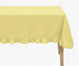 Ruffled Tablecloth