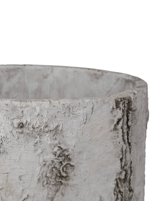 Faux Birch Small Planter