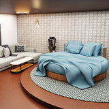 400TC Cotton Sateen Round Top Sheet