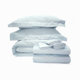 400TC Cotton Sateen Solid Bedding Bundle