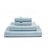 400TC Luxurious Double Embroidery Cotton Sateen Solid Bedding Bundle