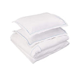 400TC Single Embroidery Cotton Sateen Solid All-In Bedding Bundle