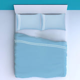 400TC Cotton Classic Luxurious Embroidery Sateen Solid Sheet Set