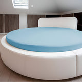 400TC Sateen Solid Cotton Round Sheet Set