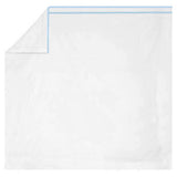 400TC Embroidery & Border Cotton Sateen Solid Sheet set