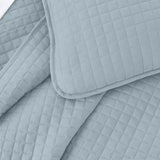 Square Knitted Cotton Coverlet