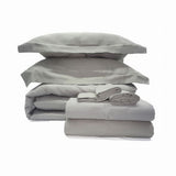 400TC Cotton Sateen Solid All-In Bedding Bundle