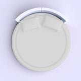 400TC Double Embroidery Sateen Solid Cotton Round Fitted Sheet