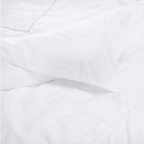 400TC Single Embroidery Cotton Sateen Solid Bedding Bundle