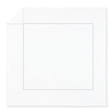 400TC Single Embroidery Cotton Sateen Solid Bedding Bundle