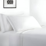 400TC Cotton Sateen Classic Embroidery Cotton Sheet Set