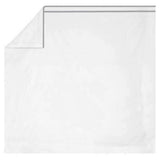 400TC Embroidery & Border Cotton Sateen Solid Top Sheet