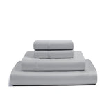 400TC Luxurious Triple Embroidery Sateen Solid Cotton Sheet Set
