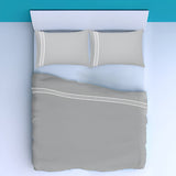 400TC Cotton Classic Luxurious Embroidery Sateen Solid Sheet Set