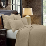 Linen Cotton Diamond Quilt