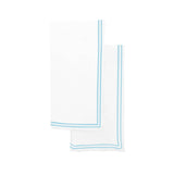 Double Embroidery Border Cotton Napkins (Set of 4)