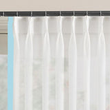 400TC Edge Border Cotton Embroidery Curtain (Set Of 2)