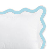 400TC Applique Scalloped Embroidery Cotton Euro Sham